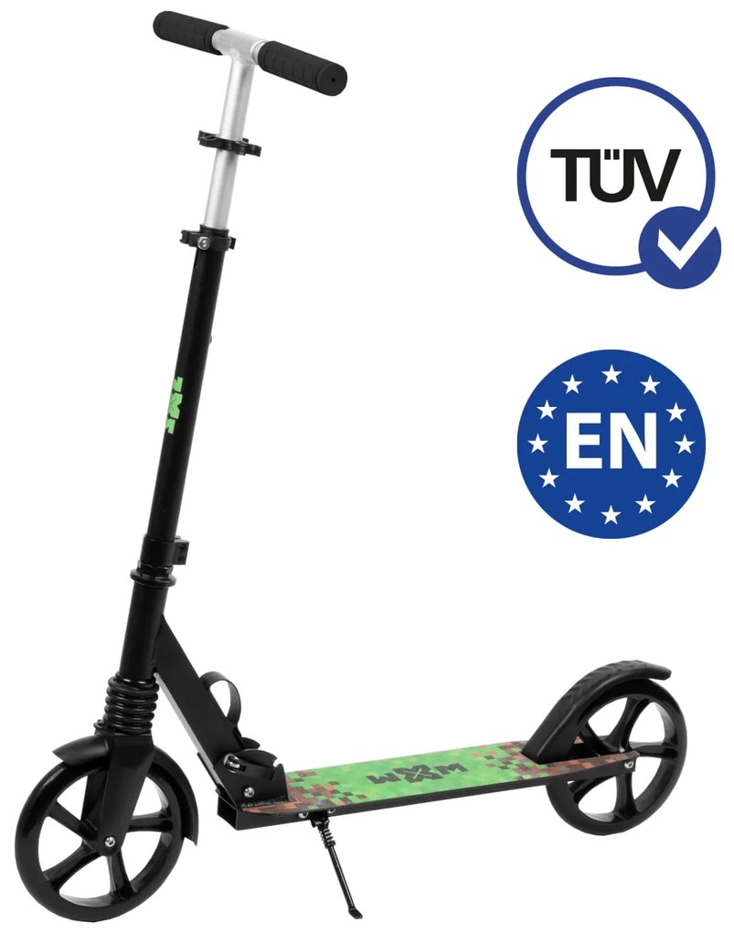 Kidwell Skladacia mestská kolobežka WXM DRIFF, 200 mm, ABEC-7, nosnosť 100 kg