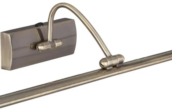 Searchlight 2984-51AB - LED Obrazové svietidlo LED/3W/230V mosadz