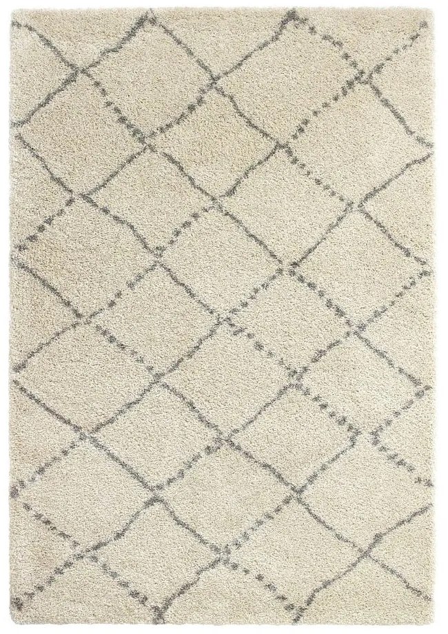 Sivo-krémový koberec Think Rugs Royal Nomadic Cream & Grey, 160 x 230 cm