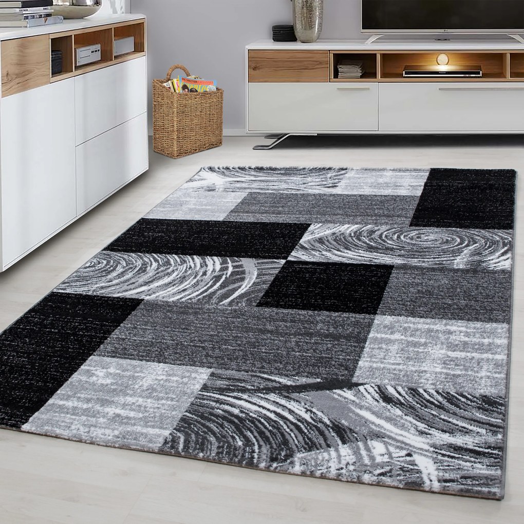 Ayyildiz koberce Kusový koberec Parma 9220 black - 80x150 cm