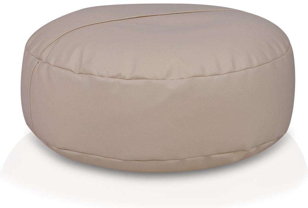 INTERMEDIC SK - Sedací vak 47x15 cm z ekokože | podnožka, podsedák, doplnkové sedenie Farba: E15 - Sivá tmavá (Ekokoža)