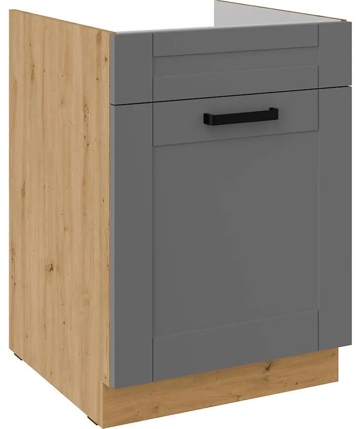 Kuchynská skrinka Luna dustgrey/artisan 60ZL 1S BB