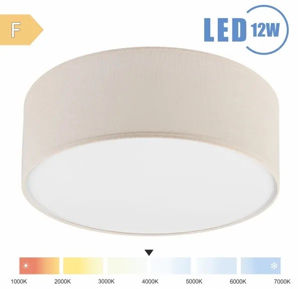 Brilagi - LED Stropné svietidlo SIRIJA LED/12W/230V pr. 35 cm krémová