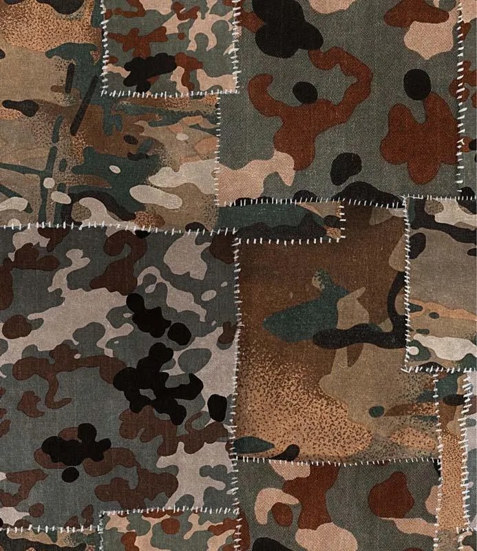 MINDTHEGAP Camo Brown - tapeta