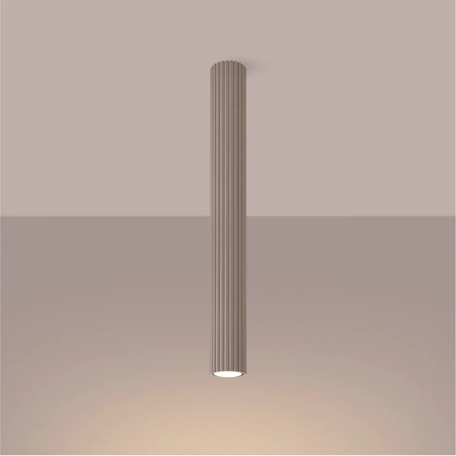 Taupe kovové bodové svietidlo Gleam – Sollux