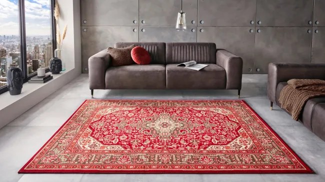 Koberec Hanse Home Mirkan Skazar Isfahan oriental, červený