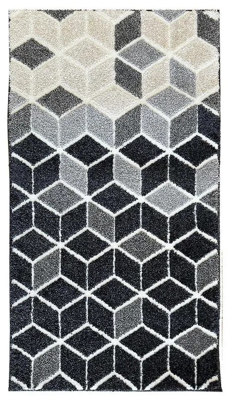 Koberec Frisee Viera 1.6/2.3 FVI MU75A čierna