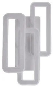 LED Stmievateľný prisadený luster LED/90W/230V 3000-6500K + diaľkové ovládanie