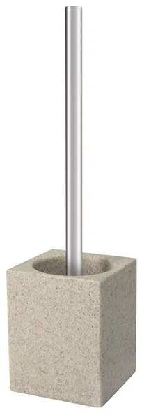 BISK Erga Sand, toaletná WC kefa na postavenie, piesková, ERG-01592