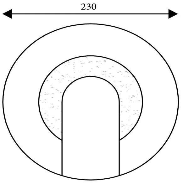 Searchlight 95410GO - LED nástenné svietidlo TARGET LED/7W/230V zlaté