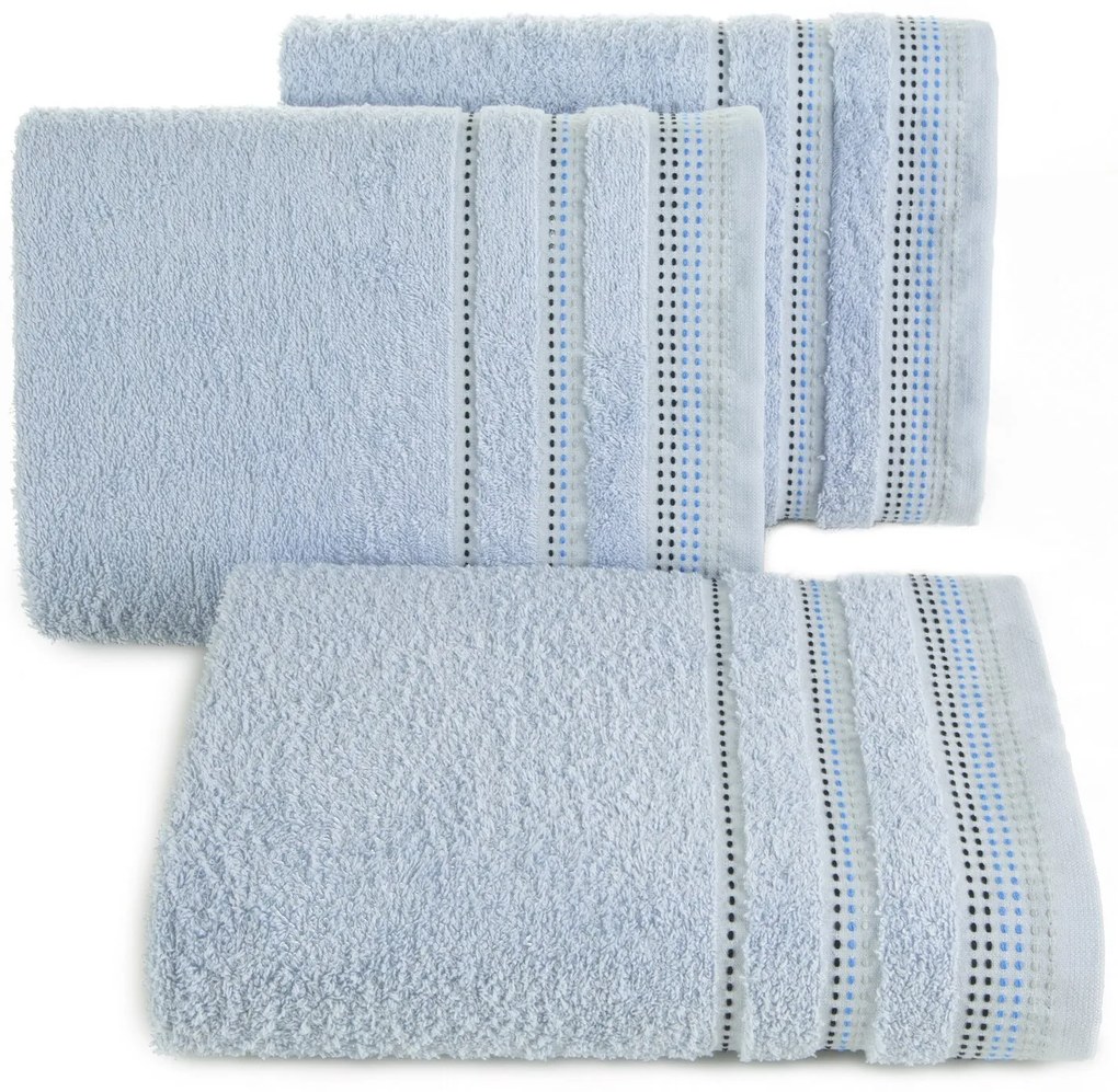 FROTÉ UTERÁK POLA8 70X140 CM SVETLOMODRÁ