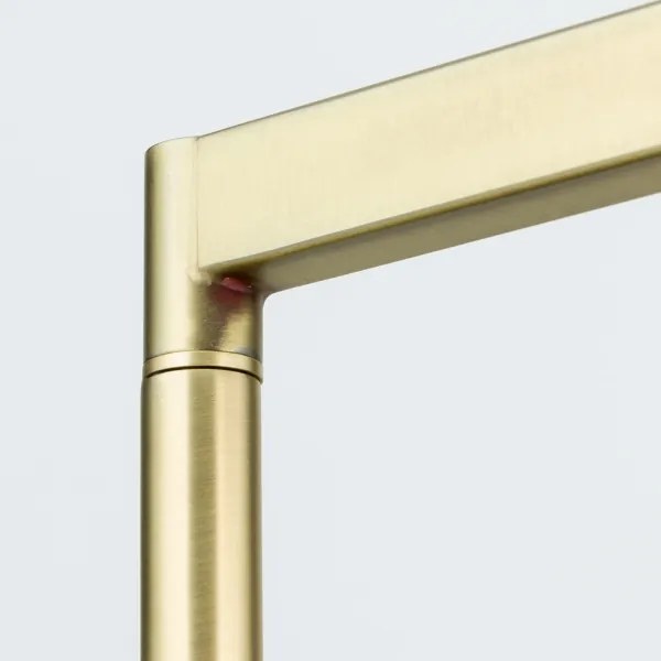 Orion Stl 12-1187/1 - Stojacia lampa CARLTON 1xE27/40W/230V biela/zlatá