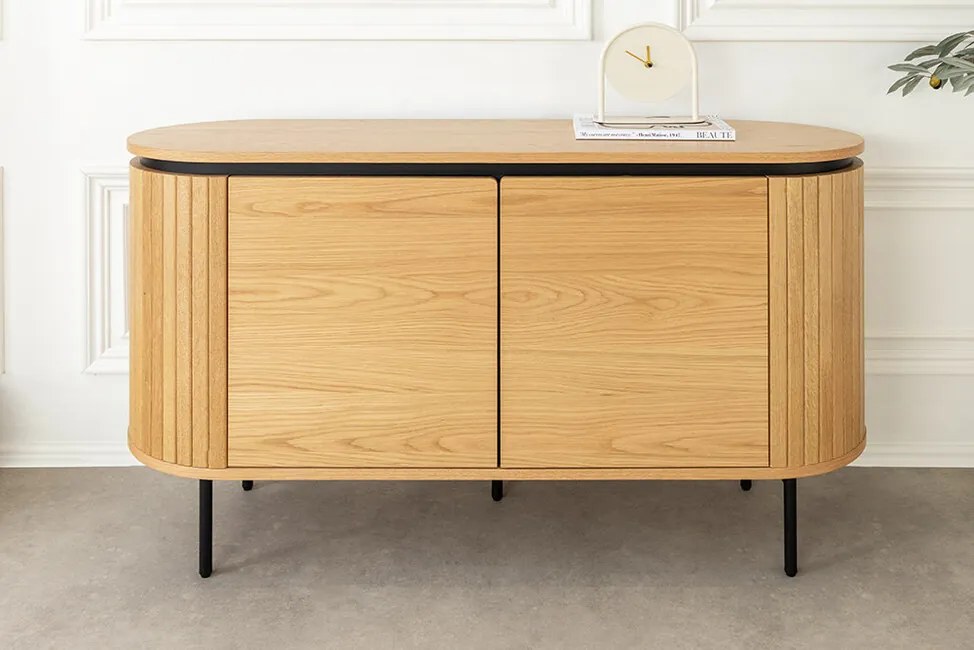 Moderná komoda Dalvik dubová dyha 120cm