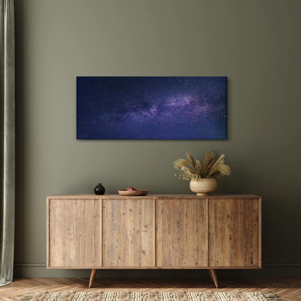 Obraz galaxie (120x50 cm)