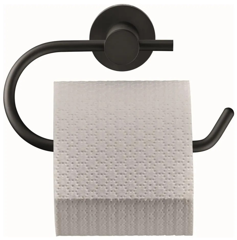Duravit 99264600 - Držiak toaletného papiera D-CODE matná čierna
