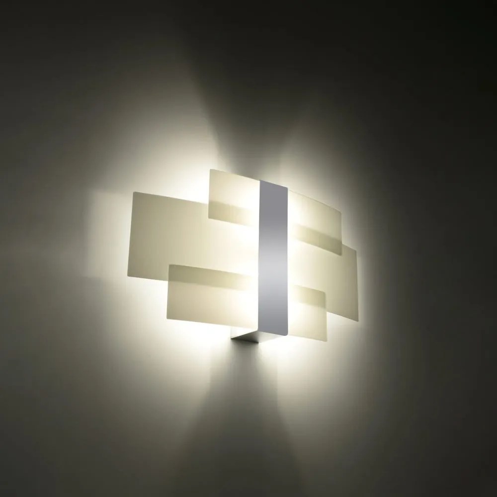 Biele nástenné svietidlo Marett – Nice Lamps