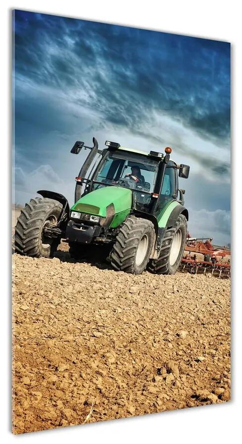 Foto obraz sklenený Traktor pl-osh-50x100-f-78067155