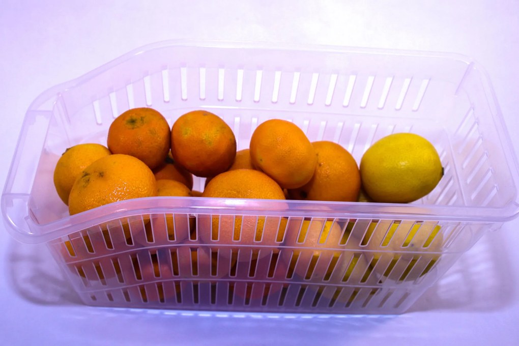 Orion Organizér, košík do chladničky aj police – ADEL vysoký, transp., 30 x 13 x 17 cm