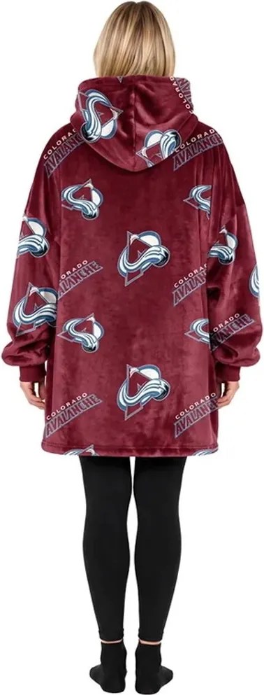 Mikinová televízna deka NHL Colorado Avalanche – veľ. S