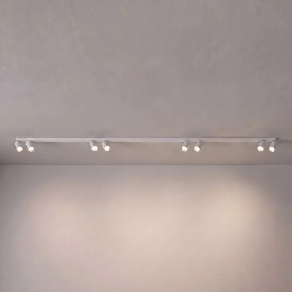 BRILAGI - Bodové svietidlo SELE LONG 8xGU10/30W/230V biela
