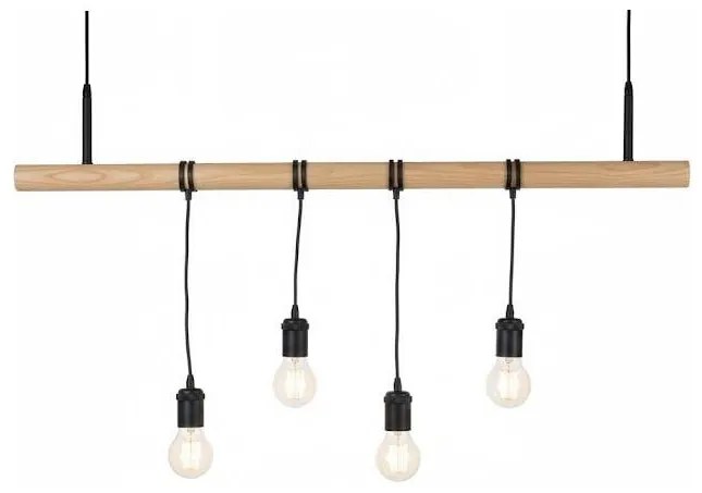 LED luster na lanku 4xE27/6,5W/230V 2500K