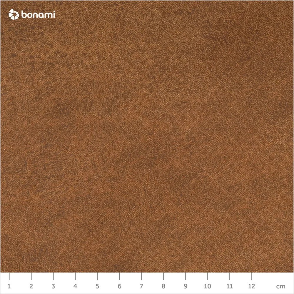 Hnedá pohovka z imitácie kože 216 cm Rate - Scandic