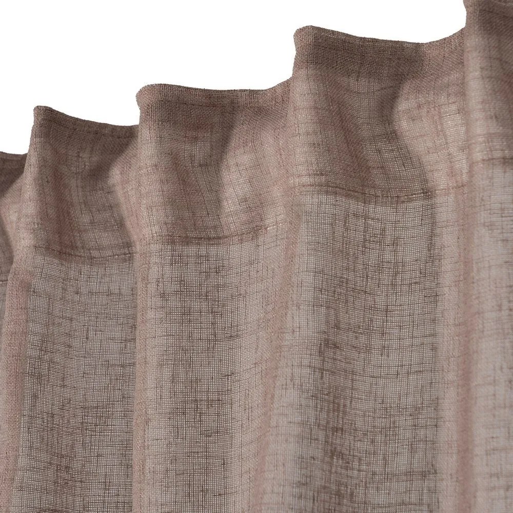 Hnedý záves 140x260 cm – Ixia