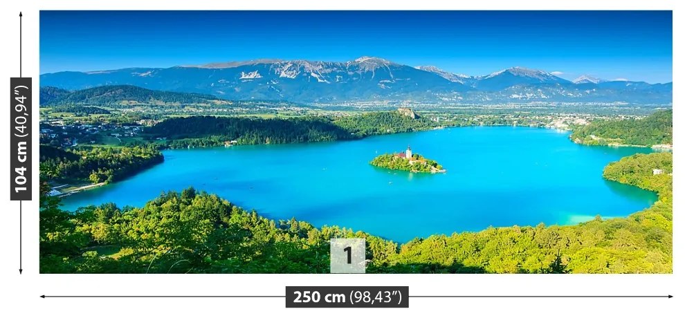 Fototapeta Vliesová Panorama jazera 152x104 cm