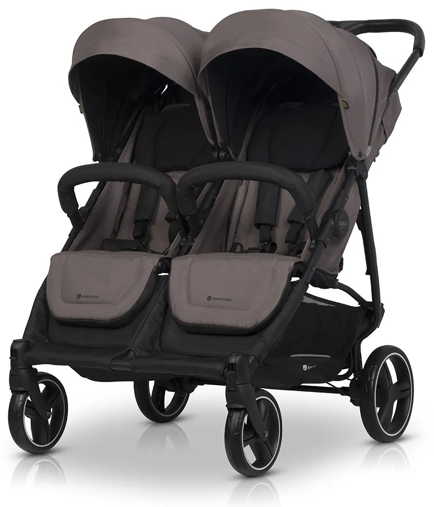 Súrodenecký kočík Euro-Cart Doblo Taupe