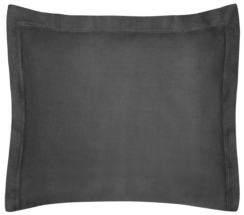 SATÉNOVÁ OBLIEČKA NA VANKÚŠ NOVA COLOUR 50X70 CM ČIERNA