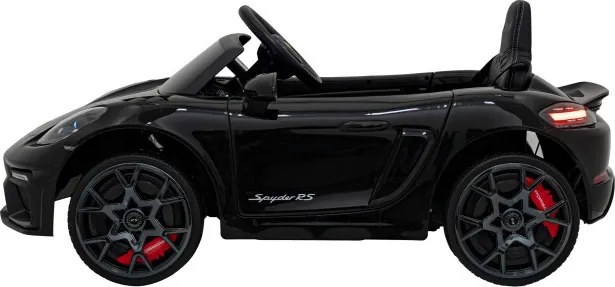 Elektrické autíčko Porsche Spyder RS 718 MP4 čierne