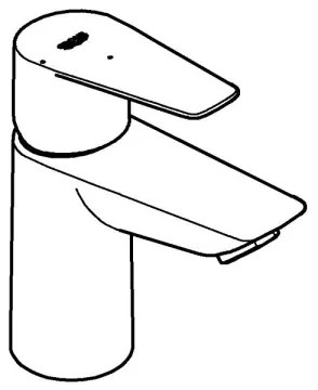 GROHE 23900001 - Umývadlová batéria START EDGE, veľkosť S, lesklý chróm