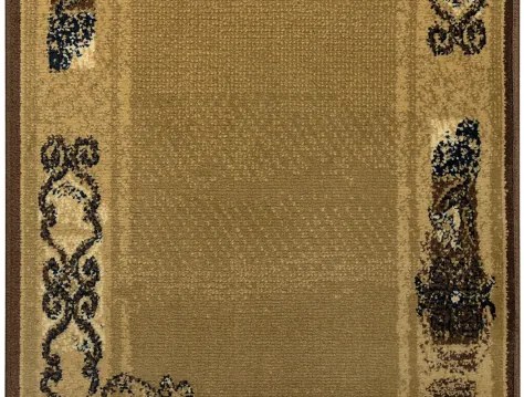 Koberce Breno Behúň PRACTICA 40/BPD, šíře role 80 cm, hnedá, viacfarebná