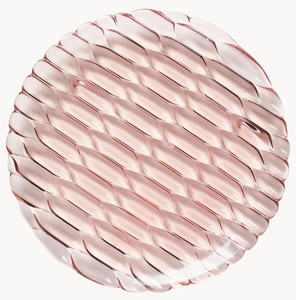 Raňajkové taniere so štruktúrovaným vzorom Jellies, 4 ks