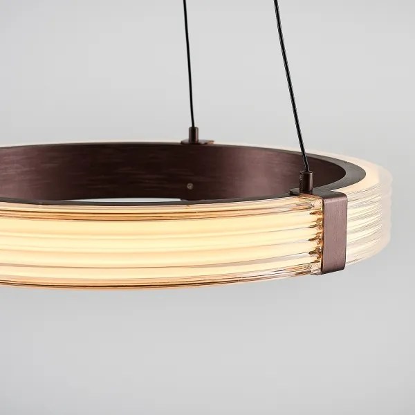 LED luster na lanku JESI LED/2W/230V 3000K hnedý