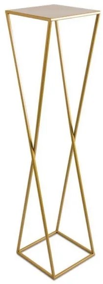 Stojan na kvety 100x24 zlatá