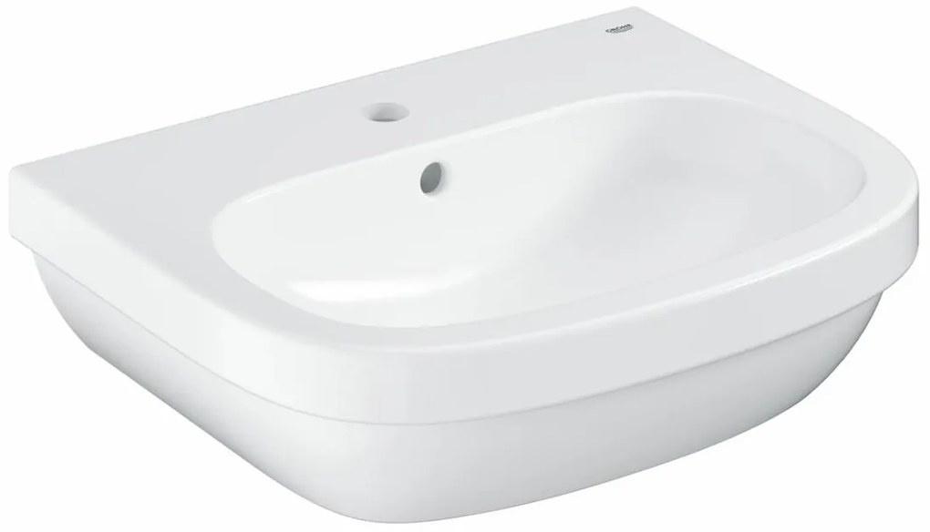 Umývadlo Grohe Euro Ceramic 55x45 cm alpská biela otvor pre batériu uprostred 39336000