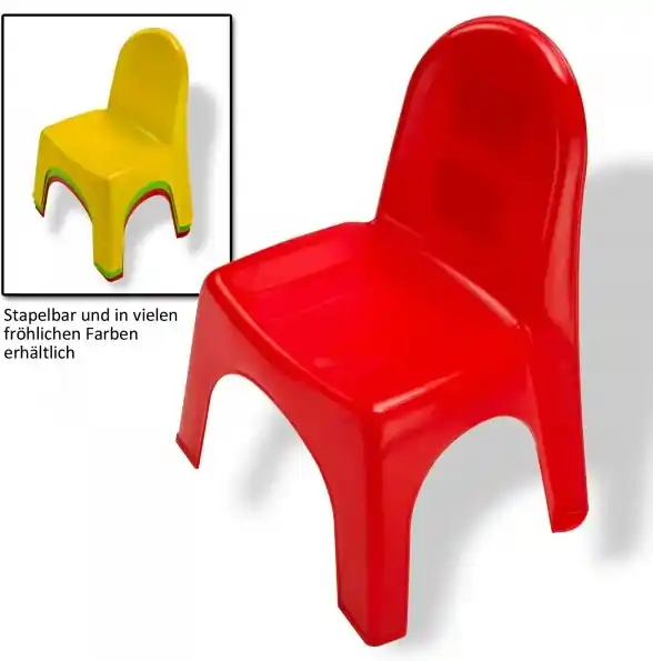 Detská plastová stolička DEMA | BIANO