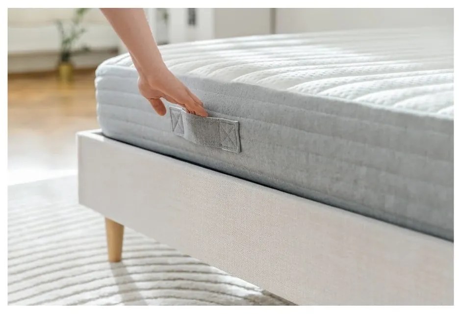 Stredne tvrdý penový matrac Kave Home Yoko, 140 x 190 cm