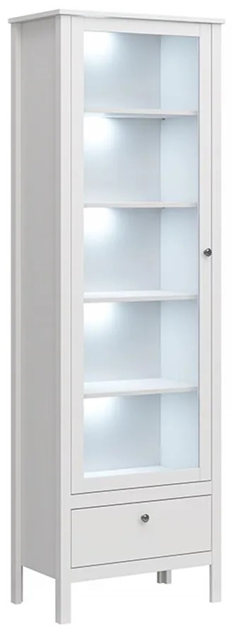 Vitrínka FARGE 65 cm - biela
