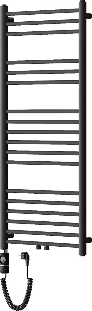 Mexen Yodo, elektrické vykurovacie teleso 1200x500 mm + vykurovacia tyč 600 W, čierna, W113-1200-500-2600-70