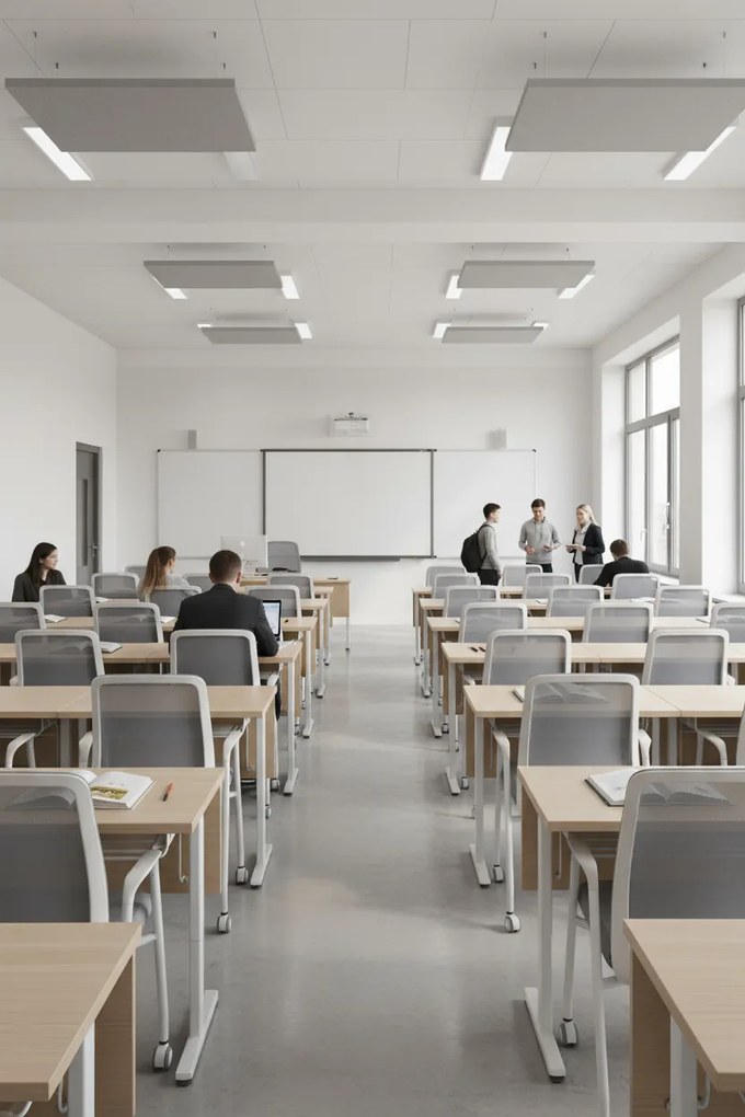 Grospol - Konferenčné kreslo Axel 4L Roll White