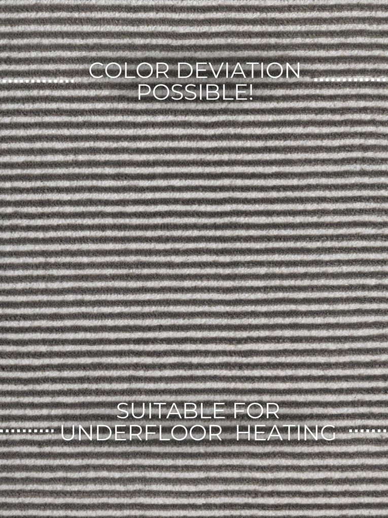 ELLE Decoration, Kusový koberec Perles 106187 Cream Anthracite z kolekcie Elle, 120x170, šedá, obývacia izba