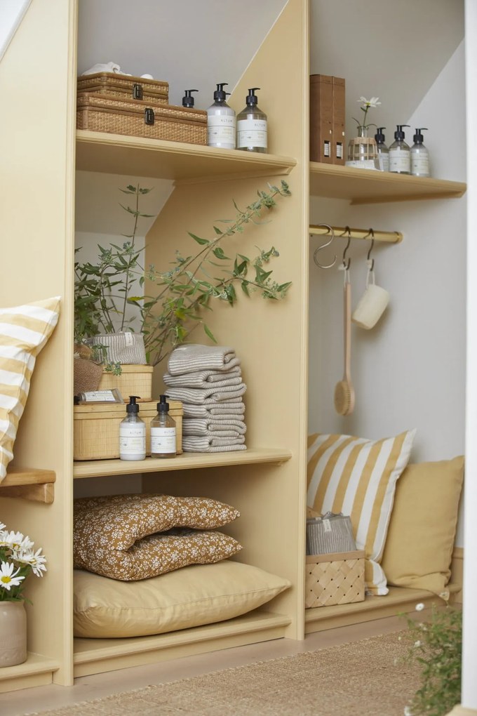 Ib Laursen Ľanová obliečka na vankúš Lemon Drop 40 × 60 cm