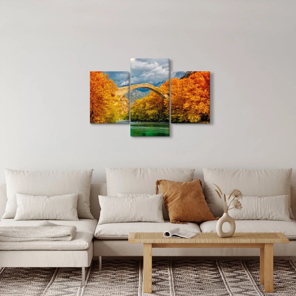 Obraz - Konitsa most (90x60 cm)