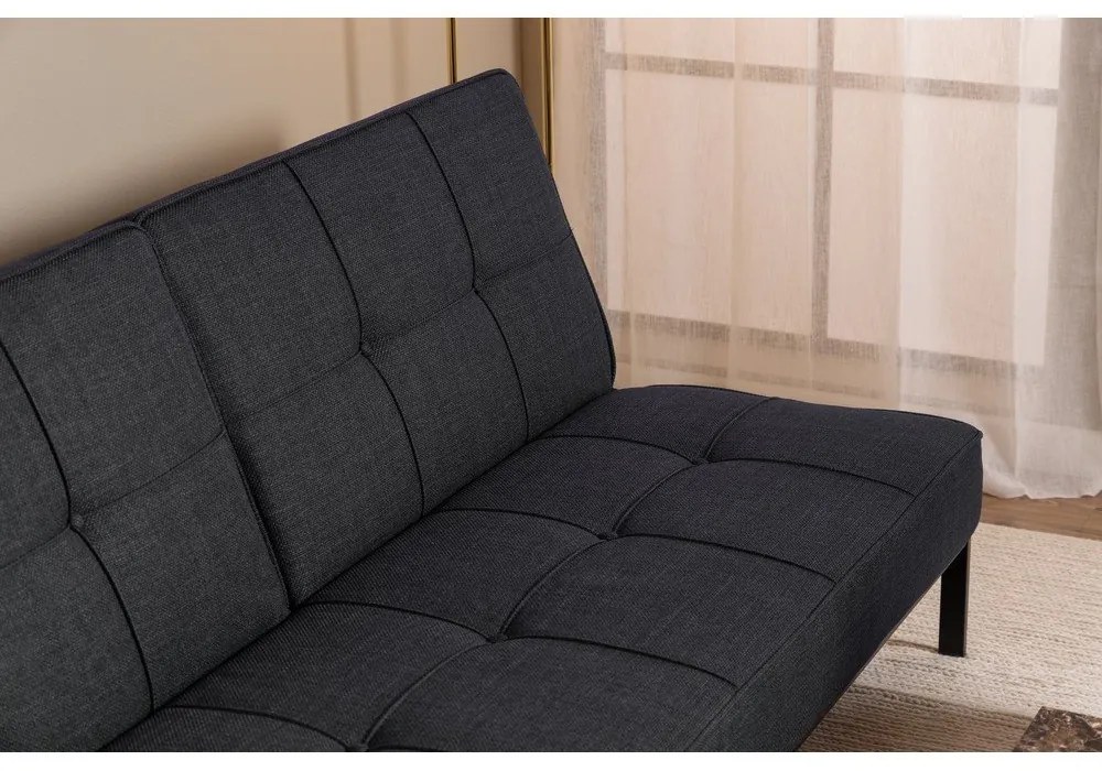 Tmavosivá rozkladacia pohovka 198 cm Perugia – Actona