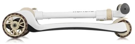 Lionelo - Detská kolobežka 2v1 FRANKY biela/béžová