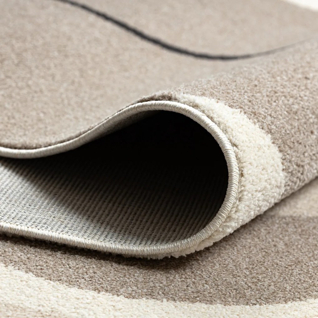 Kusový koberec Fusion 9213 cream/beige, 140x190, béžová, kancelária, Dywany Łuszczów