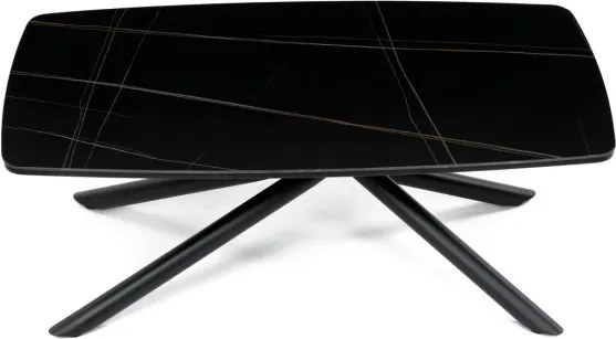 Konferenčný stolík čierny mramor AHG-X7227 BK