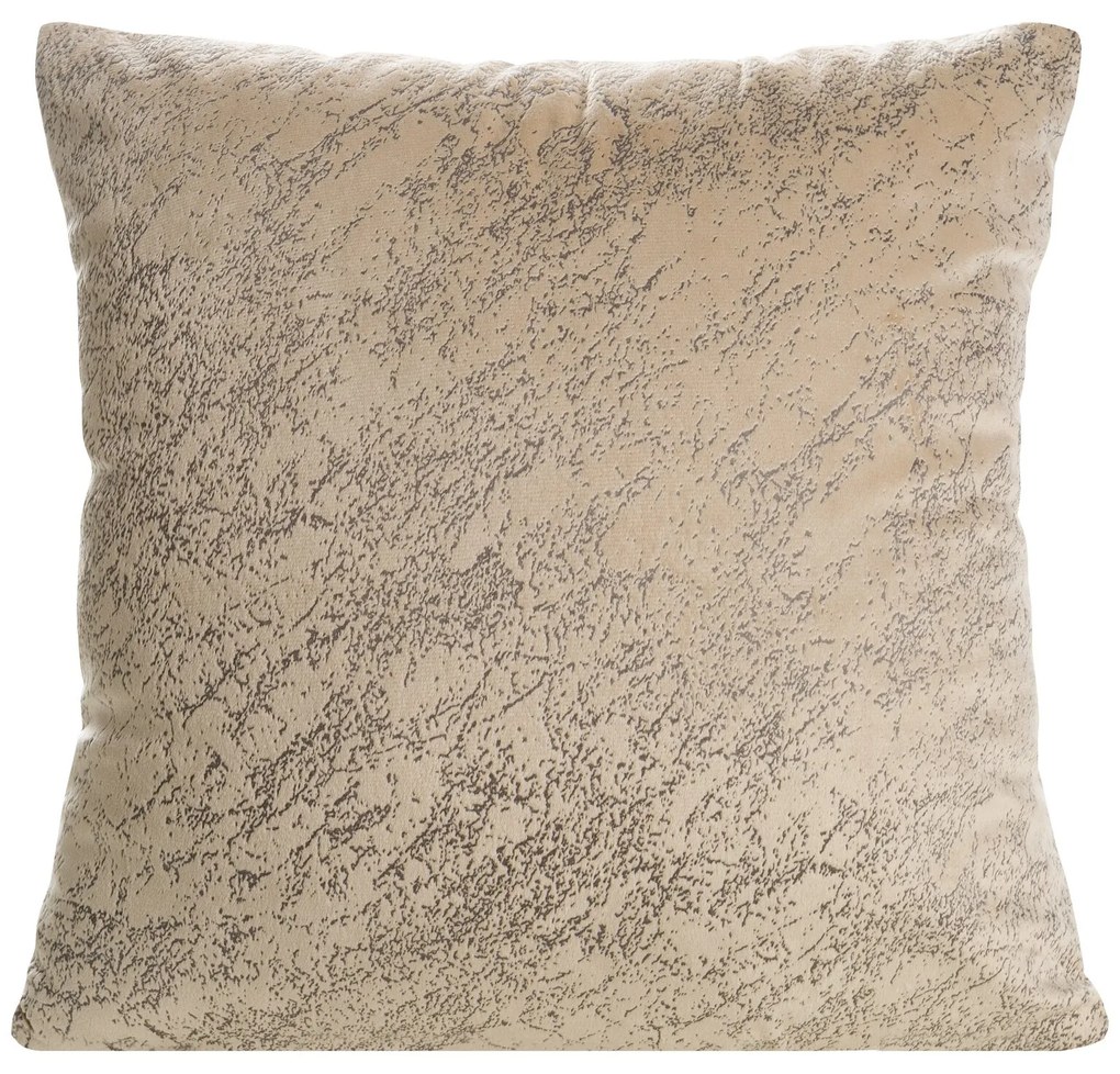 DEKORAČNÁ OBLIEČKA NA VANKÚŠ RIVA 40X40 CM TMAVOBÉŽOVÁ